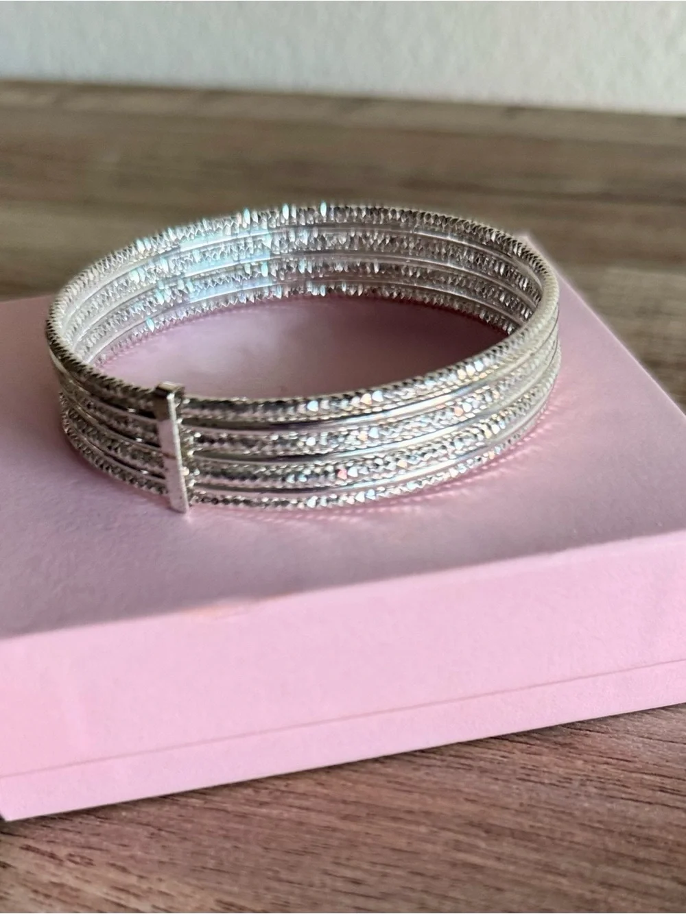 925 Sterling Silver elegant seven